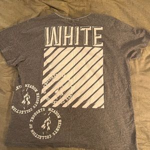Offwhite Tshirt Meadow Heights Collection of Thoughts Grey Men’s Large